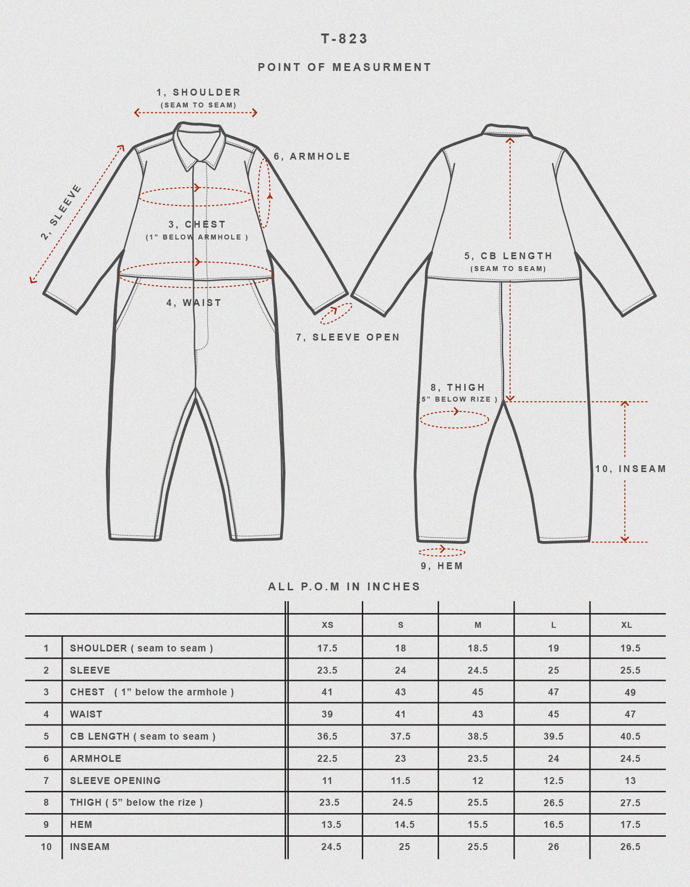 T-823 - NATURAL | Prospective Flow | Japanese Fashion for Men